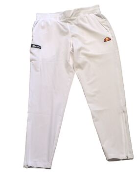 Ellesse Cipriani White Track Pants Size 10